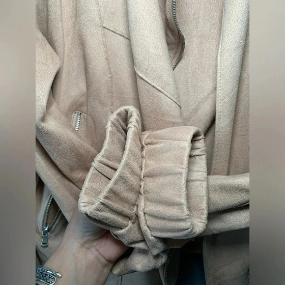 Blank NYC, military style jacket, Sand, size small - Picture 6 of 8